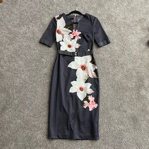 Ted Baker Floral Pencil Dress